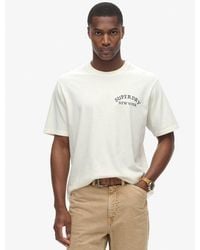 Superdry - & Co Tattoo Back Graphic Loose T-shirt - Lyst
