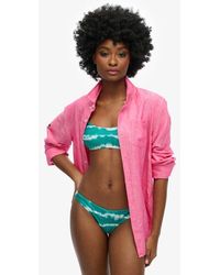 Superdry - & Co Tie Dye Recycled Bikini Briefs - Lyst