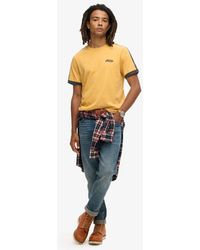 Superdry - & Co Essential Logo Retro Striped T-shirt - Lyst