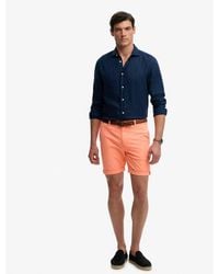 Superdry - & Co Premium Regular Chino Shorts X None / Washed Peach - Size: 32 - Lyst