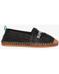 Superdry - & Co Raffia Espadrille Embroidered Shoe - Lyst