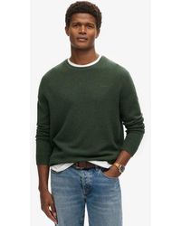 Superdry - Pull slim ras du cou essential - Lyst