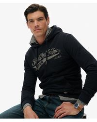 Superdry - & Co Heritage Brand Relaxed Hoodie - Lyst