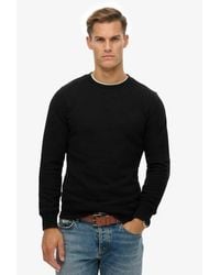 Superdry - & Co Vintage Logo Embroidered Crew Sweatshirt - Lyst