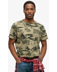 Superdry - & Co Classic Essential Printed T-shirt - Lyst