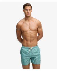 Superdry - Premium Printed 15-Inch Swim Shorts - Lyst