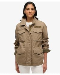 Superdry - & Co Classic Embellished M65 Military Jacket - Lyst
