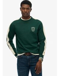 Superdry - & Co Athletic Club Crew Sweatshirt - Lyst