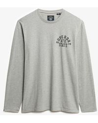 Superdry - & Co Athletic Essentials Long Sleeve Top - Lyst