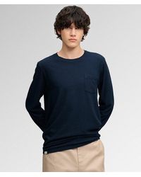 Superdry - & Co Cotton Linen Long Sleeve Pocket Top - Lyst