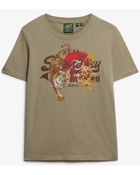 Superdry - & Co Vintage Logo Tokyo Relaxed T-shirt - Lyst