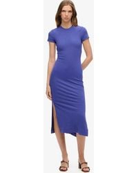 Superdry - & Co Midi T-shirt Dress - Lyst