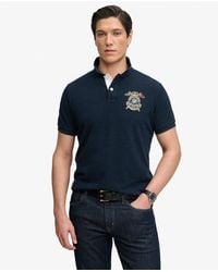 Superdry - & Co Crest Polo Shirt - Lyst