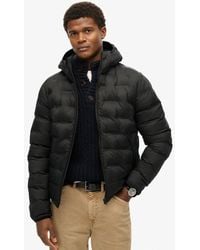 Superdry - & Co Hooded Quilted Puffer Coat - Lyst