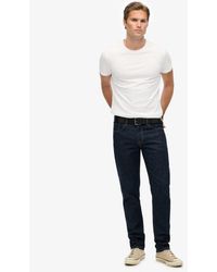 Superdry - Homme Jean Droit Slim Vintage En Coton Bio Taille - Lyst