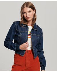 Superdry Jean and denim jackets for Women | Online Sale up to 30% off | Lyst