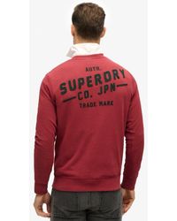 Superdry - Workwear Sweatshirt Met Applicatie - Lyst