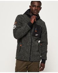 Superdry Expedition Zip Hoodie in Gray for Men | Lyst