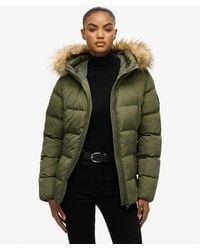 Superdry - & Co Fuji Belted Puffer Jacket - Lyst