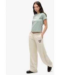 Superdry - & Co Athletic Essentials Wide Leg joggers - Lyst