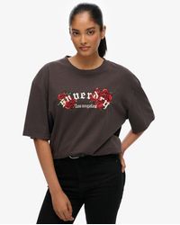 Superdry - & Co Night Garden Oversized T-shirt - Lyst