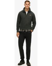 Superdry - & Co Contrast Stitch Half Zip Sweatshirt - Lyst
