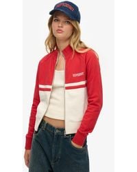 Superdry - Athletic Essentials Zip Through Track Top - Lyst