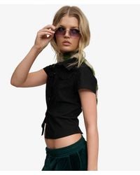 Superdry - Bench X & Co Bench Fitted Stretch Short Sleeve Shirt - Lyst