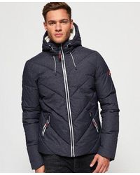 Superdry - Xenon Padded Jacket Marl - Lyst