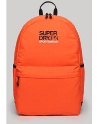 Superdry - Code Trekker Montana Backpack Orange Size: 1size - Lyst