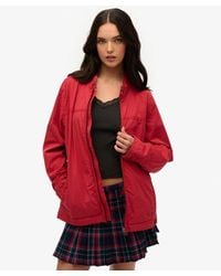 Superdry - Oversized Classic Harrington Jacket - Lyst