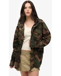 Superdry - Oversized Rookie Military Jacket - Lyst