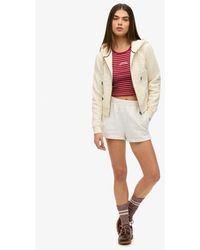 Superdry - & Co Athletic Essentials Tonal Embroidered Shorts - Lyst