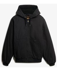 Superdry - Canvas Surplus Hooded Jacket - Lyst
