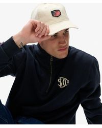 Superdry - Homme Sweat À Col Zippé Athletic Sd Co Taille - Lyst