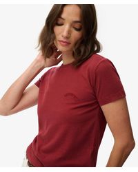 Superdry - Essential Logo Fitted T-Shirt - Lyst