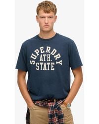 Superdry - Vintage Athletic Essential Graphic T-Shirt - Lyst