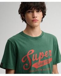 Superdry - & Co Vintage Script T-shirt - Lyst