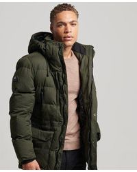 Superdry - Microfibre Expedition Parka Jacket - Lyst