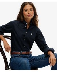 Superdry - Slim Oxford Button Down Long Sleeve Shirt - Lyst