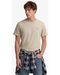 Superdry - & Co Essential Stacked Logo Embroidered T-shirt - Lyst
