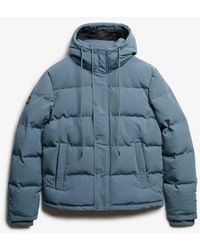 Superdry - & Co Everest Short Hooded Puffer Jacket - Lyst
