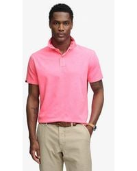 Superdry - & Co Essential Jersey Polo Shirt - Lyst