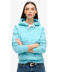 Superdry - & Co Neon Graphic Hoodie - Lyst