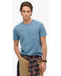 Superdry - & Co Workwear Embossed Relaxed T-shirt - Lyst