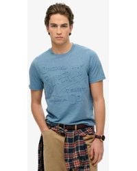 Superdry - & Co Workwear Embossed Relaxed T-shirt - Lyst
