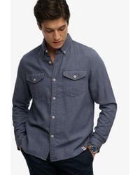 Superdry - & Co The Merchant Store- Lite Long Sleeve Shirt - Lyst