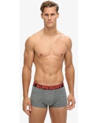 Superdry - & Co Organic Cotton Trunk Triple Pack - Lyst