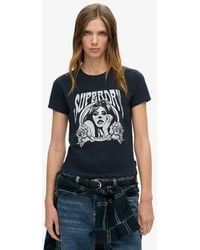 Superdry - Graphic Print Pop Archive Super Fitted T-shirt - Lyst