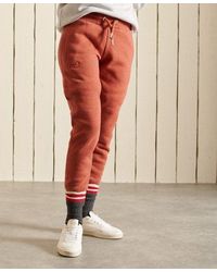 Superdry - Vintage Logo Embroidered joggers - Lyst